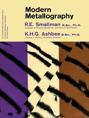 cover image of Modern Metallography